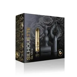 Be Mine Black Silhouette Koppel Vibrator Set - Zwart -Verzorging Verkoop Be Mine Black Silhouette Koppel Vibrator Set Zwart 8