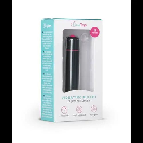 Bullet Mini Vibrator Met 10 Standen - Zwart 5 Bullet Mini Vibrator Met 10 Standen - Zwart - Afbeelding 3