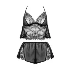 Clementine Shortama Setje - Zwart 12 Clementine Shortama Setje - Zwart -Verzorging Verkoop Clementine Shortama setje Zwart 5