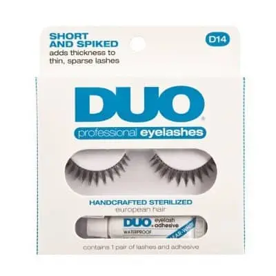 DUO Professional Eyelashes D14 - Short And Spiked 3 DUO Professional Eyelashes D14 - Short And Spiked