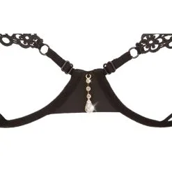 Dafne Stoute Minimalistische Lingerie Set Met Details - Zwart -Verzorging Verkoop Dafne Stoute Minimalistische Lingerie Set met Details Zwart 5