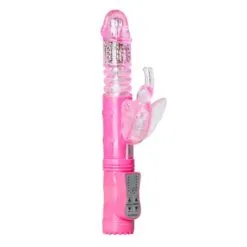EasyToys Stotende Butterfly Vibrator - Roze