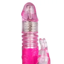 EasyToys Stotende Rabbit Vibrator - Roze -Verzorging Verkoop EasyToys Stotende Rabbit Vibrator Roze 4