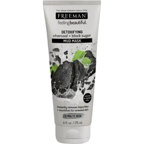 Freeman Charcoal & Black Sugar Mud Mask 3 Freeman Charcoal & Black Sugar Mud Mask