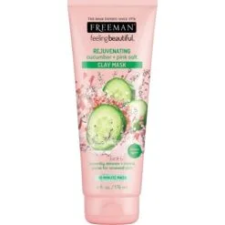 Freeman Face Clay Mask Cucumber + Pink Salt