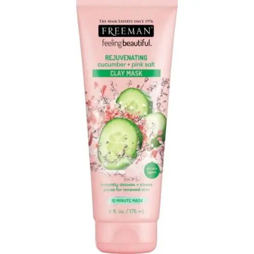 Freeman Face Clay Mask Cucumber + Pink Salt 3 Freeman Face Clay Mask Cucumber + Pink Salt