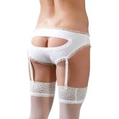 Gewaagd Schoolmeisje Kostuum - Wit -Verzorging Verkoop Gewaagd Schoolmeisje Kostuum Wit 6