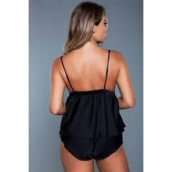 Gia Shortama Setje - Zwart 7 Gia Shortama Setje - Zwart -Verzorging Verkoop Gia Shortama setje Zwart 3