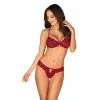 Ivetta Kanten BH Set - Rood 2 Ivetta Kanten BH Set - Rood -Verzorging Verkoop Ivetta Kanten BH Set Rood