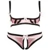 Katty Stoute Lingerie Set Met Open Cups En Kruis - Roze-Zwart 1 Katty Stoute Lingerie Set Met Open Cups En Kruis - Roze-Zwart -Verzorging Verkoop Katty Stoute Lingerie Set met Open Cups en Kruis Roze Zwart