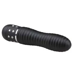Mini Vibrator Geribbeld - Zwart -Verzorging Verkoop Mini Vibrator Geribbeld Zwart 4