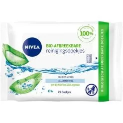 Nivea Gezichtsreinigingsdoekjes Bio-Afbreekbaar Gevoelige Huid
