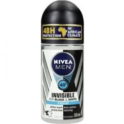 Nivea Men Deoroller Invisible Black &amp; White Fresh