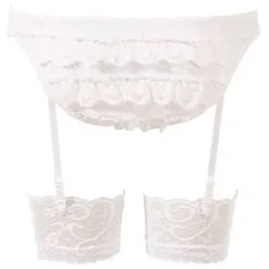 Ondeugend Schoolmeisje Kostuum - Wit -Verzorging Verkoop Ondeugend Schoolmeisje Kostuum Wit 5