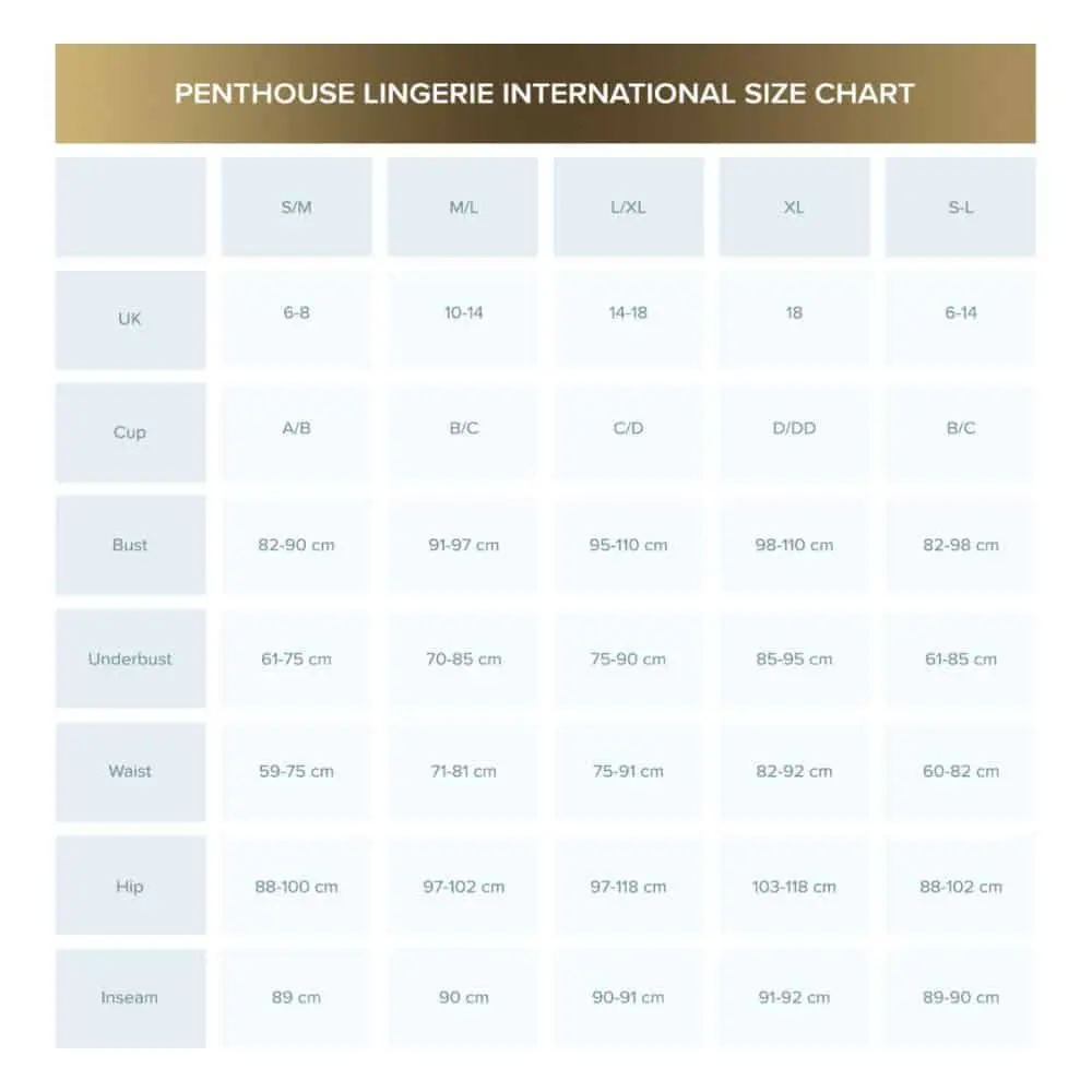 Penthouse Double Spice Lingerie Set 5 Penthouse Double Spice Lingerie Set - Afbeelding 3