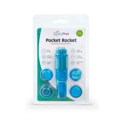 Pocket Rocket Mini Vibrator - Blauw -Verzorging Verkoop Pocket Rocket Mini Vibrator Blauw 6