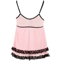 Rosa Sexy Babydoll Setje Met Kant - Roze -Verzorging Verkoop Rosa Sexy Babydoll Setje met Kant Roze 4