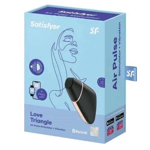 Satisfyer Love Triangle Luchtdrukvibrator Met App 8 Satisfyer Love Triangle Luchtdrukvibrator Met App - Afbeelding 6