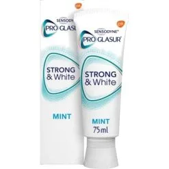 Sensodyne Proglasur Tandpasta Strong &amp; White