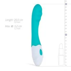 Verzorging Verkoop -Verzorging Verkoop Tate G Spot Vibrator Turquoise 2