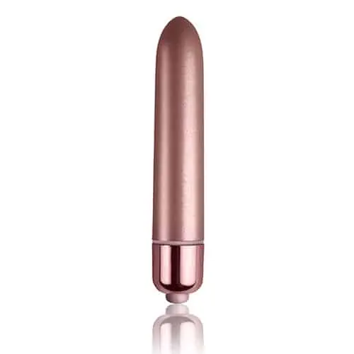 Touch Of Velvet Mini Vibrator - Rose Blush 3 Touch Of Velvet Mini Vibrator - Rose Blush