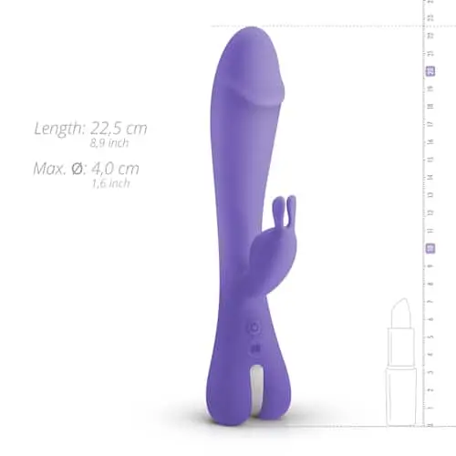 Trix Rabbit Vibrator 4 Trix Rabbit Vibrator - Afbeelding 2