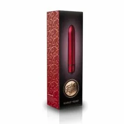 Truly Yours Scarlet Velvet Mini Vibrator - Rood -Verzorging Verkoop Truly Yours Scarlet Velvet Mini Vibrator Rood 5